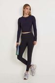 Wunder Train Cropped Long-Sleeve Shirt *Flocked